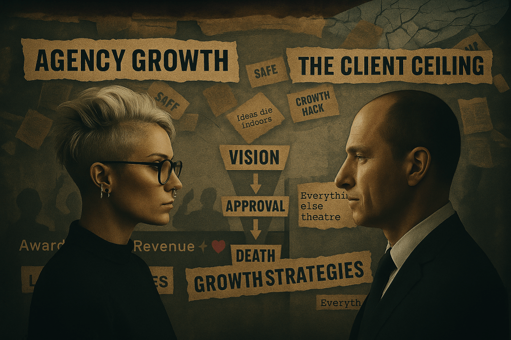 Agency Growth and the Client Ceiling: Leadership or&nbsp;GTFO.